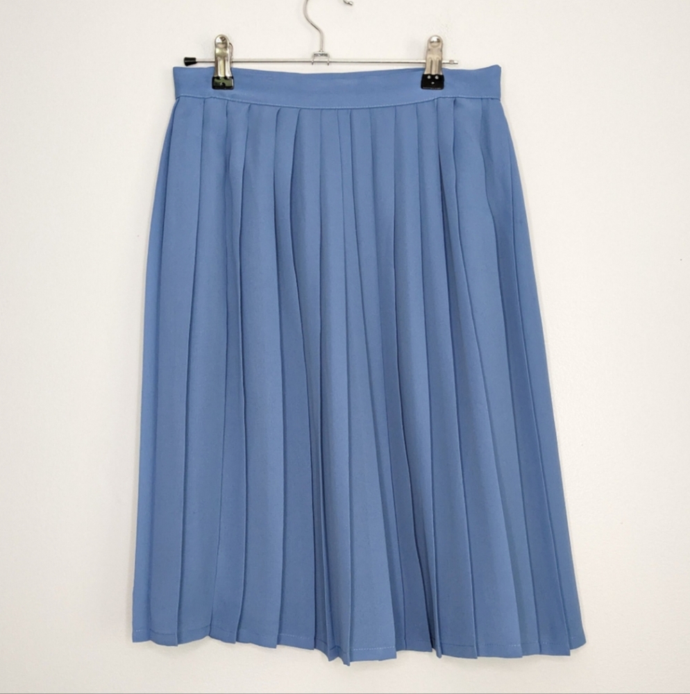 Diane Von Furstenberg Blue A-Line Skirt